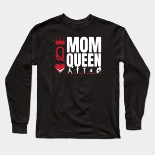 Mom Queen of Hearts Long Sleeve T-Shirt